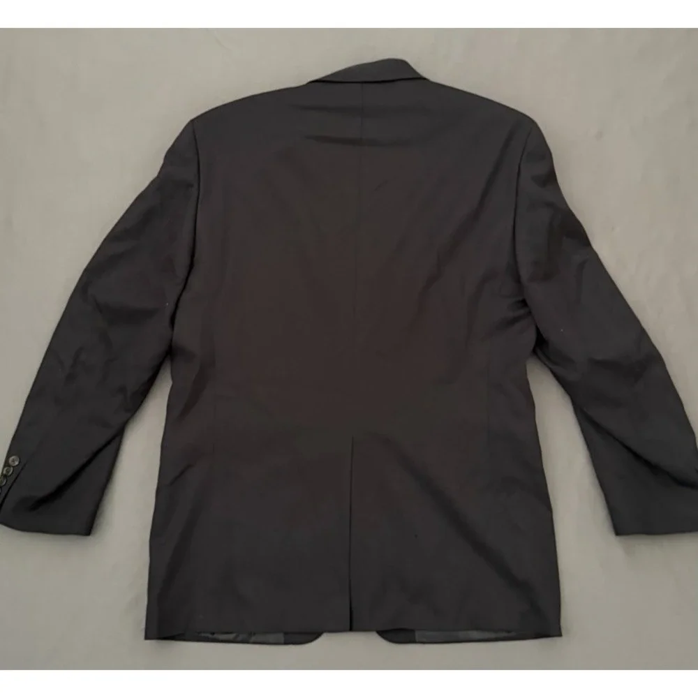 Lauren By Ralph Lauren Sport Coat Blazer Mens 40R Blue Green Label 100% Wool